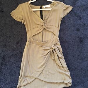 Mahina Olive Green Dress
